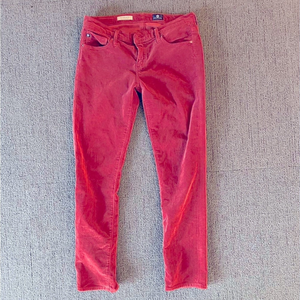 Size 28 Adriano Goldschmied Corduroy Jeans. AG Jeans